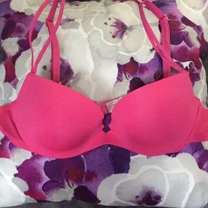 Victoria’s Secret 34A padded Demi bra.